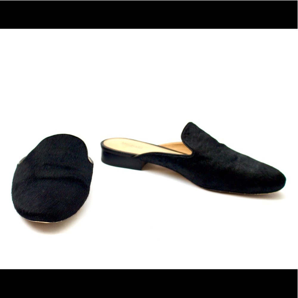 Michael Kors Natasha Calf Hair Leather Slides
